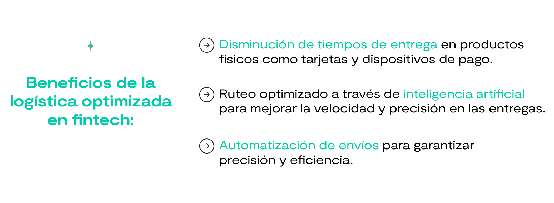 Beneficios logística fintech